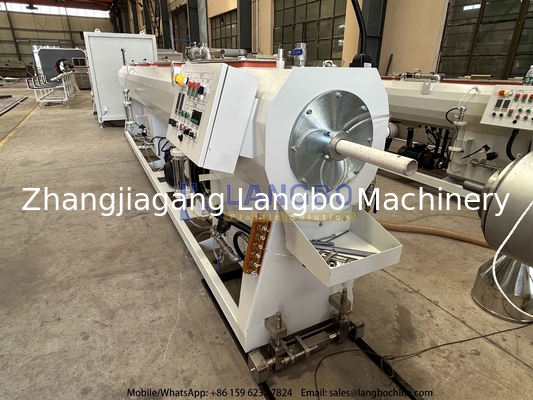 PVC-buizenmachine met parallelle twee-schroef-extruder voor elektriciteitsleiding watervoorziening rioolwater decoratie chemische