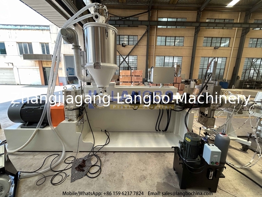 Professionele enkel schroef aanpassingsmachine voor het extruderen van HDPE-buizen