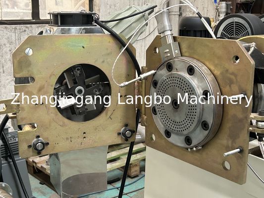 PVC PP PE Plastic Powder Hot Cutting Pelleziting Granulating Granulator Machine / Pelletizer Line