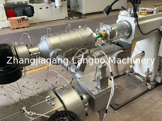 20-63mm Plastic Single Screw Extruder Double Three Triple a-B-a Layer PPR PE HDPE LDPE Irrigatie Watervoorziening Energie Gas Plumb Hose Pipe Tube Extrusion Productielijn