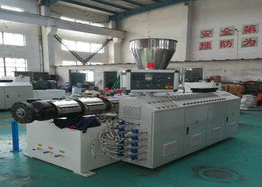 Van de de Pijpuitdrijving van pvc van de computercontrole het Plastic van de de Machine Tweelingschroef de Buis van Pvc Maken