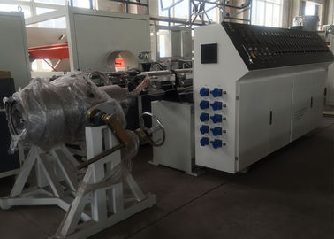 Enige Schroef Plastic Buis die Machine, de Aangepaste PE Lijn van de Pijpuitdrijving maken