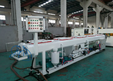 De tweelinglijn van de de Pijpuitdrijving van Schroefpvc plooide Snelheid 20m/Min van de Pijpmachine 42KW