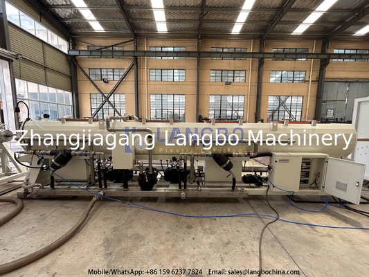 80/173 High Speed PVC Pipe Making Line met een output van 800kg/h voor 250mm Pipe