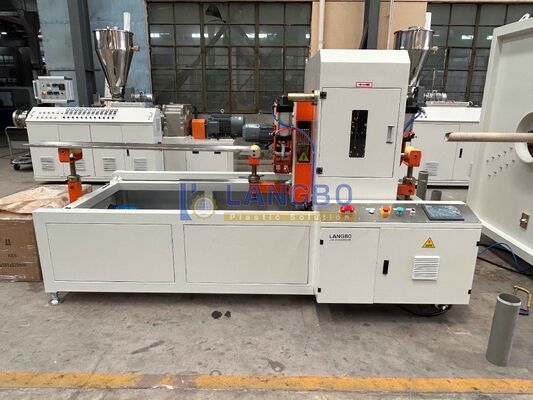 Or SCHNIDER Contactor Plastic PVC Pipe Extrusion Line Making Machine voor watervoorziening