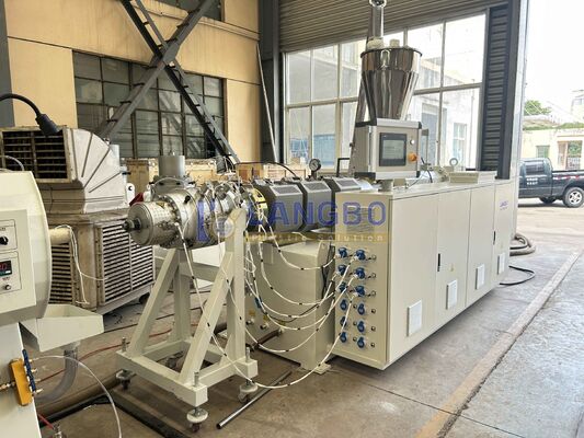 Aanpasbare PVC-buizen extrusielijn voor landbouwirrigatieleidingen Contactor  of SCHNIDER