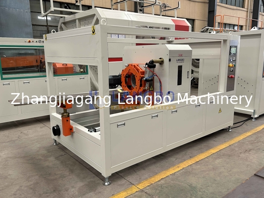 Lijn voor het maken van PVC-buizen voor watervoorziening met hoge snelheid 90/156 extruder voor buisdiameter 90-315