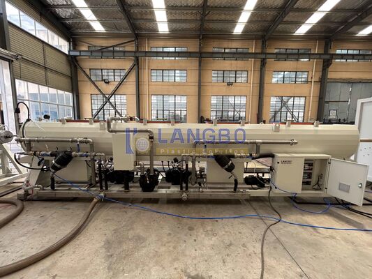 Aanpasbare PVC-buizen extrusielijn voor landbouwirrigatieleidingen Contactor  of SCHNIDER