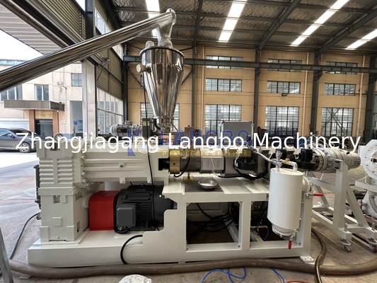 High Speed Advanced PVC Conduit Pipe Extrusion Machine voor UPVC en CPVC Productielijn Parallel Twin Screw Making Machine