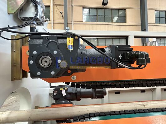 PVC-machine voor het maken van buis-extrusie met een  of SCHNIDER-contactor en een schroefdiameter van 65/132