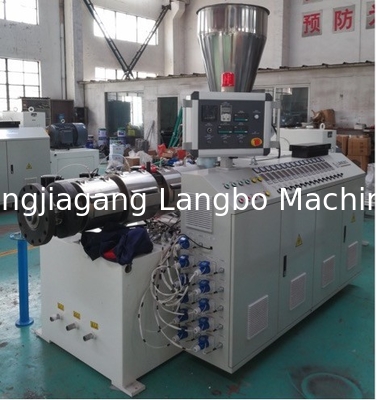 Vinnige hogesnelheid PE PP HDPE PVC PPR Plastic Watergasvoorziening Drainage Solid Wall Pipe Hose Tube Making Machine Productie
