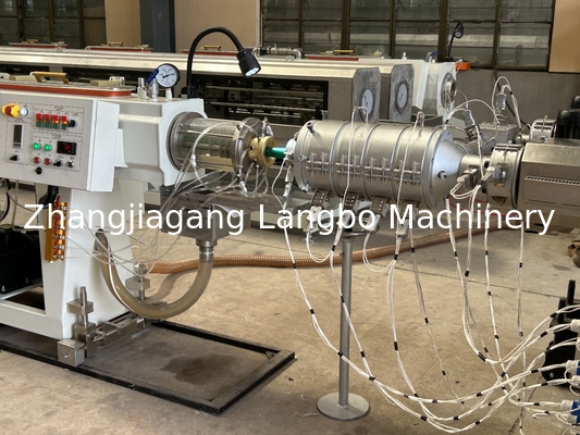 20-50mm Fast High Speed PE PP HDPE PVC PPR Mpp Plastic Water Gas Supply Drainage Solid Wall Pipe Hose Tube Making Machine Productie Extrusie Lijn
