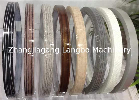 PVC-randbandbanden Extrusieproductie Machine voor het maken van platen PVC-randbandbanden Plaat maken met snijmachineTapes Extrusielijn Extrudermachine