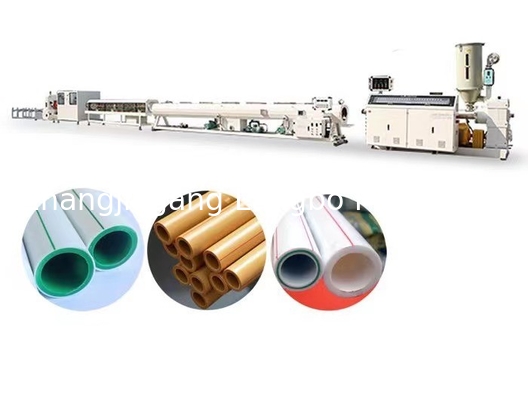 Productielijn voor PPR-buizen met een enkele schroef Plastic Extruder Making Machine