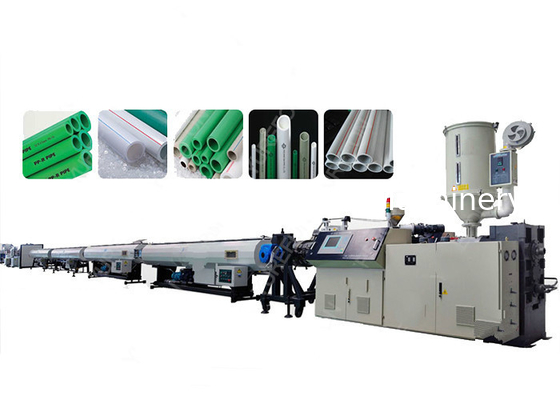 Productielijn voor PPR-buizen met een enkele schroef Plastic Extruder Making Machine