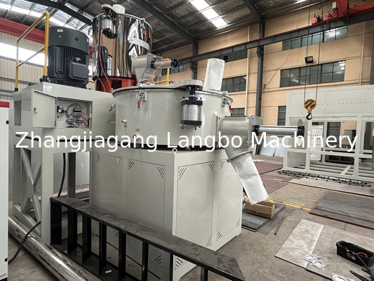 Automatisch hogesnelheidsplastic PVC-poedermengsysteem Mixer Unit Machine Raw Material Plastic Mixer Machine / PVC Mixer Machine voor hoge capaciteit