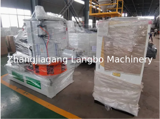 Automatisch hogesnelheidsplastic PVC-poedermengsysteem Mixer Unit Machine Raw Material Plastic Mixer Machine / PVC Mixer Machine voor hoge capaciteit