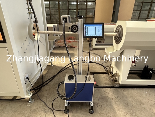 Plastic PVC Pipe Extruder Machine Uitgerust Met SIEMENS Motor En ABB Inverter