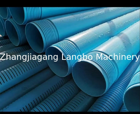 Machine voor het maken van waterdichtingspijpen Plastic Pipe Slotting Machine PVC Pipe Machine PVC PE Pipe Perforator Machine Pipe Production Machine