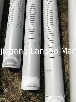 Machine voor het maken van waterdichtingspijpen Plastic Pipe Slotting Machine PVC Pipe Machine PVC PE Pipe Perforator Machine Pipe Production Machine