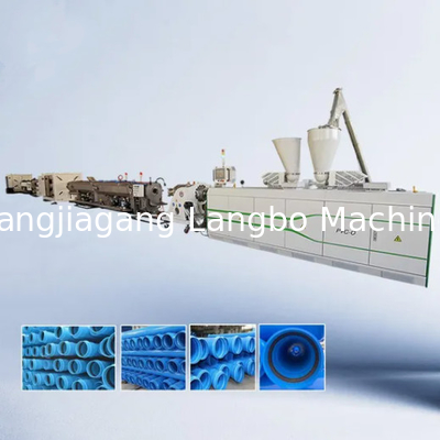 Goed uitvoermiddel PVC Plastic Single Wall Electric Protector Gekrompen slangbuis maken Extrusie Machine