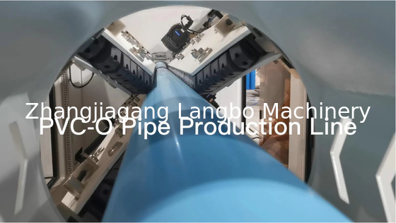 75 mm~630 mm Plastic PVC-O Pipes Extruder Machine Grote diameter Pvco O-PVC Pipe Productielijn