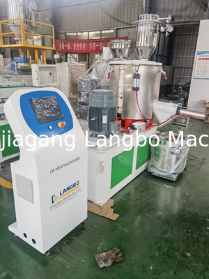 Duurzame kunststofpoedermengmachine met ABB Inverter Warmmixer Koudmixer PVC Mixing Unit Pipe Line Kunststofmixermachine