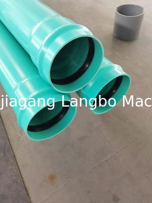 50-150 mm Plastic PVC Pipe Making Machine / PVC Pipe Extruder voor waterpijp