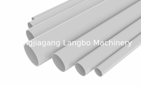PVC rioolwater afvoer Plastic Pipe Cable Duct Watervoorziening Solid Wall Extrusion Making Machine