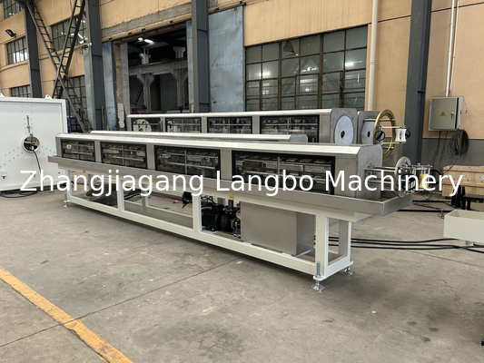 Kunststof PPR Dubbele Structurele Holle Wand Spiraalvormige Riolering Gegolfde Pijp Tank Extrusie Productie Fabriek Productielijn