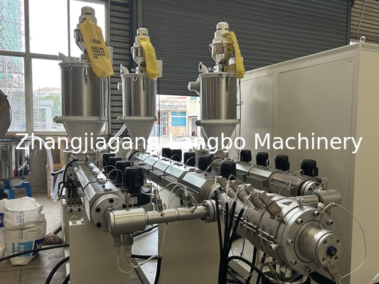 16-630 mm PPR-leidingspijppijp Twin Single Screw Extruder Plastic Making Machine