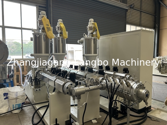 Geavanceerde solide wand automatische PPR buis extrusie machine met 2 jaar garantie