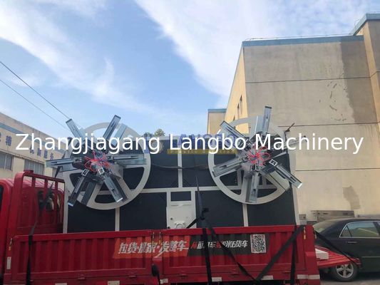 Dubbele Station Kunststof Pijp PE Wikkelmachine Winder Coiler