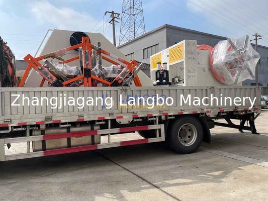 Multifunctionele machineaanpassing spoel PE pijp oprol machine roestvrijstalen oproller