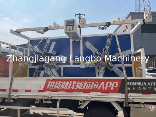 Eenvoudige onderhoudsvoorziening PE-buisroller Winding Machine HDPE Soft Hose Tube Pipe Coiler Plastic Winder