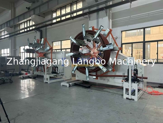 Zachte PE Pijp Wikkelaar HDPE Pijp Wikkelmachine