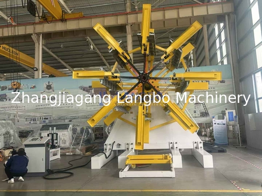 Plastic PE HDPE Pijp Enkele Station Wikkelmachine
