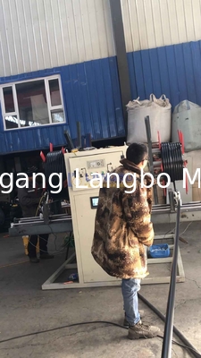 16-160MM PE HDPE Pijp Opwinder Plastic Zachte Slang Opwikkelmachine Met Enkele Dubbele Station En Opwindsnelheid 0.1-10m/min