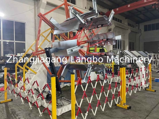 Plastic Pipe PE Winding Machine Coiler voor Plastic Pipe Extrusion Line