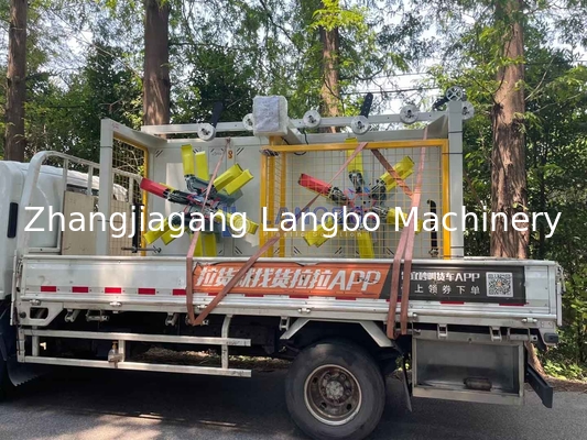 Kunststof PE Zachte Pijp Gegolfde Slang Buis wikkelmachine voor het Maken van Spoel Machine