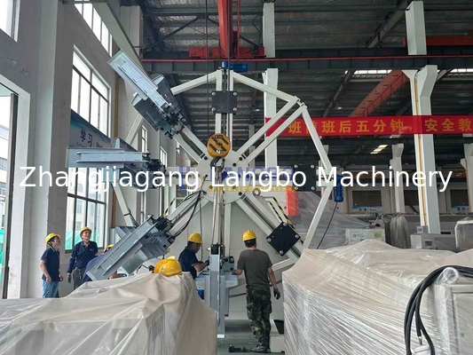 Plastic PE HDPE Pijp Enkele Station Wikkelmachine