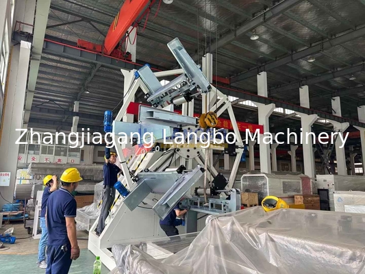 Plastic PE HDPE Pijp Enkele Station Wikkelmachine