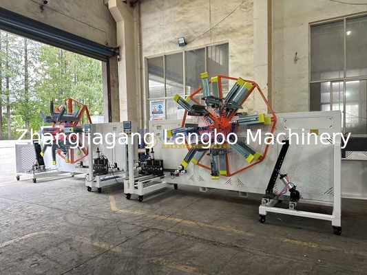 Klantvraag Spanning PE Automatische waterpijp Wikkelmachine Coiler Met 1600-3200mm Coiling Range