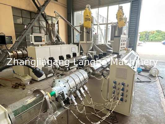 16-63 mm PPR-leidingspijp /Slang Twin& Single Screw Extruder / Extrusion Plastic Making Machine voor water/ Gas Supply Prijs