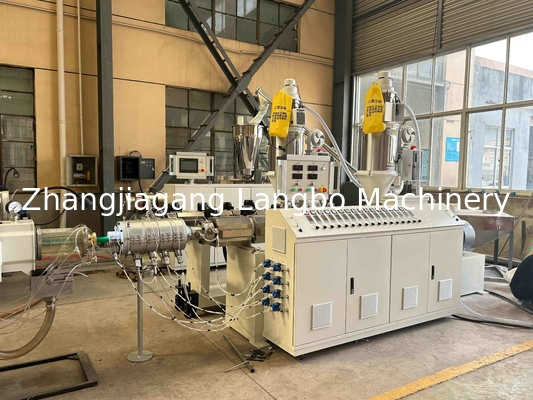 Plastic Pipe Making Manufacturing Machine Gas Pipe Extrusion Productielijn PPR Waterpipe Extrusion Machine