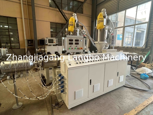 Kunststof PPR Gasvoorziening Enkelwandige Golfpijp/Kabel/Buizen Productiemachine