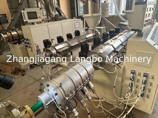 Automatische 20-63 mm PPR Plastic Water Supply Tube Slang Pipe Productie Lijn Warmwater Pipe Extruder Equipment Single Screw PPR Pipe Extrusion Line