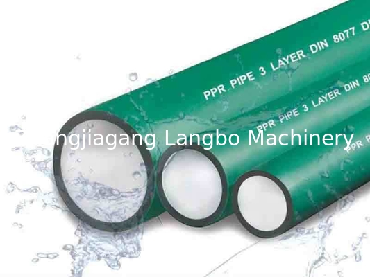 16-630 mm PPR-leidingsbuisbuis Twin Single Screw Extruder Plastic Making Machine Watergasvoorziening