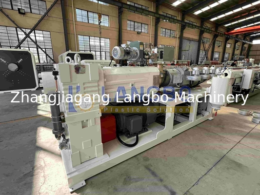 Nieuwe Wereldwijde Hot Sale Twin Screw Extruder voor PP PE Plastic en PVC Pijp Making Machine