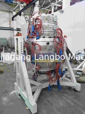 Warm verkoop Plastic Pipe Extruder Maker voor PE PP HDPE Gas Watervoorziening PVC PPR Pert